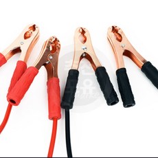추천포유마켓 차량 배터리 점프선 전선집게, 500AMP, 1개