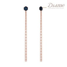 18k다이아귀걸이