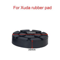 호환 자동 리프트용 원형 고무 암 패드 Xuda 전용 차량 트럭 호이스트 122mm 4 개, [01] 4PCS