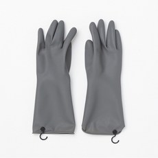 JAJU 자주 쓰는 고무장갑_30cm 그레이 01P00002818953, 그레이/소, 상세설명 참조