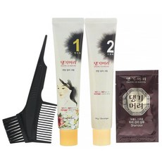 Doori 댕기머리 한약 성분 염모제 다크 브라운 1개