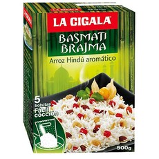 LA CIGALA 아로마틱 브라잠 바스마티 쌀, 4개, 500g