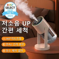 SMIRIA 초음파가습기 미니 휴대용 탁상용 가정용 차량용가습기 사무실 소형 컬러풀 USB 저소음 간편 세첵 프로젝션 램프 Starry Sky Humidifier, 카키