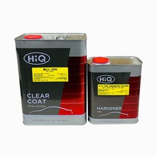 노루 HIQ 자동차용 HS 투명 페인트 / 제니스 크리어 HC-5210 (2:1) / 주제+경화제, 1개, 4L, 제니스크리어+지건경화제