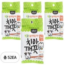 에티펫 치아깨끗 반려동물용 물티슈, 30개입, 52개