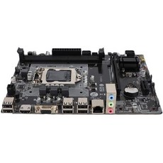 Tangxi 인텔 CPU용 메인보드 메인 보드 H61M용 SATA USB 2.0 PC 마더보드 칩 PCI Ex1 인터페이스 1155핀 DDR3 1066 1333 1600MHz