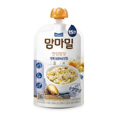 맘마밀 [매일] 이유식 안심밥상 전복모듬채소 140g 5팩, 상세페이지참조, 5개 - 맘마밀유아식