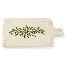 Lenox Holiday Cheeseboard 3.55 LB Red Green, Red  Green_Cheese Slab, Red  Green_Cheese Slab