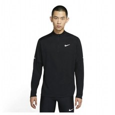 나이키 NIKE 439000 드라이 핏 엘리먼트 남성 하프집 러닝 탑 AS DD4757-010