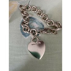 [해외]명품티파니앤코팔찌 Tiffany Co. Heart Tag Charm Bracelet Chain 925 Sterling Silver