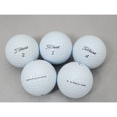 타이틀리스트 A급 로스트볼 PRO V1 + PRO V1X 40개 흰색 1개입 상품 이미지