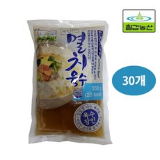 칠갑 멸치육수 330g×30개, 330g, 30개