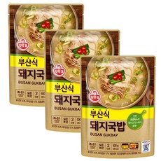 오뚜기 부산식 돼지국밥 500g x 3개 /곰탕 즉석국