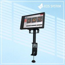 이오스시스템 테이블오더 거치대 태블릿 메뉴판 브라켓 거치형 벽걸이형 맞춤제작, 화이트, 스탠드형(후불형)