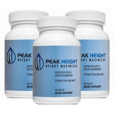 Peak height 피크하이트 성장 영양제 3개월분 3병용량, 없음, 피크하이트 3병