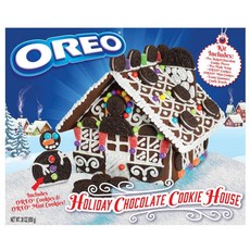 [미국 직구] 오레오 OREO 쿠키 하우스홀리데이 초콜릿 쿠키 하우스, 상세페이지참조