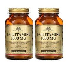 솔가 L 글루타민 1000mg [ 60정 ] 엘글루타민 아미노산 X 2개 세트