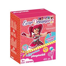 NMT 플레이 모빌 EverDreamerz Starleen with Strawberry Ice Cream Charm 7 Surprises - P001808175T25T5, 기본