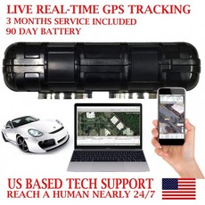 AES RGT90B GPS Tracker GPRS 자기 차량 로케이터 추적 장치, 단일옵션