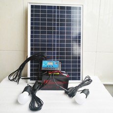 태양광제품 소형 태양에너지 전지판 발전 씨스템 가정용전 태양광발전 더블라이트 거품 led램프 12v강력한밝기, T09-I세트 60W보드 램프(미포함 축전지)