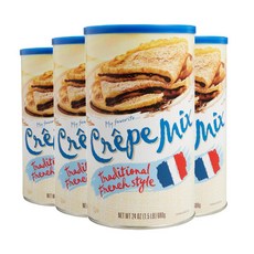 마이페이버릿 프렌치 크레이프 믹스 680g 4팩 My Favorite Traditional French Crepe Mix