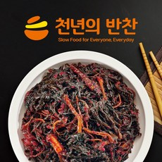 천년의 반찬 본연의 맛을 살린 고들빼기 김치 무침 1kg, 4개