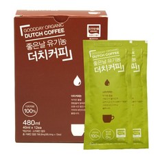 [바이먼데이]W1848EF 두레생협 더치커피(40mlx12개) 상품설명 필수확인, 1개, 상세페이지참조()