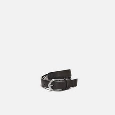 로서울 Around small belt Umber with Silver buckle