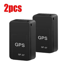 미니 GF-07 GPS 차량 추적기 실시간 추적 도난 방지 분실 로케이터 마그네틱 마운트 SIM 메시지 포지셔너, 02 2pcs GF-07, 2개