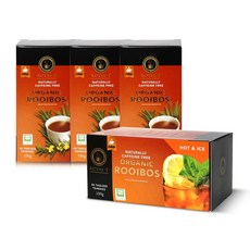 로얄티 유기농 루이보스티 2.5g x 160티백 rooibos 임산부 루이보이스차 코스트코, 1개, 160개