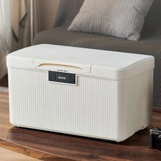 마켓플랜 스위트 다용도 비밀번호 수납함 38L, 화이트, 1개
