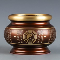 대만 고대 황동구리 제기, 6인치 향로(싱글), 1개