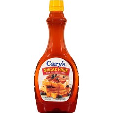 24 Fl Oz (Pack of 1) Cary's Sugar Free Syrup 24 oz 24 Fl Oz (1팩) Cary's 무설탕 시럽 24 oz, 1개