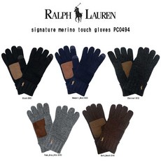 폴로 장갑 로브 signature merino touch gloves PC0494