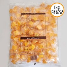 [론칭특가] 생망고 고함량 디저트 애플 망고젤리 1kg+1kg, 2개, 1kg