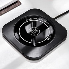 머그메이트 머그워머 55도 따뜻한 컵 따뜻한 우유 온도 조절기 자동 스마트 USB 빠른, 젠틀맨 블랙 55 ° 오래 지속되는 보온  안전