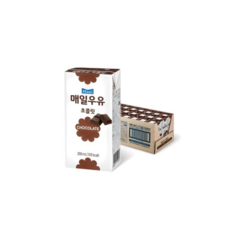 매일유업 초콜릿 우유, 160ml, 24개