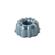 Nordic Ware 폼 번트 팬 6컵 네이비, Bundt, 3-Cup, 레드, 1개