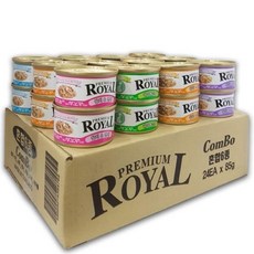 반려묘 고양이 참치 콤보 6종-4개씩 총 24p 1box gaj*68595yE, 본 상품