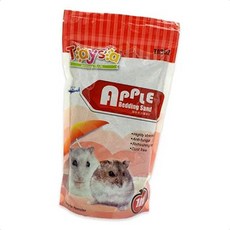 소동물배변 모래 햄스터 벤토나이트 1kg 사과 X3개 화장실 향, 3개