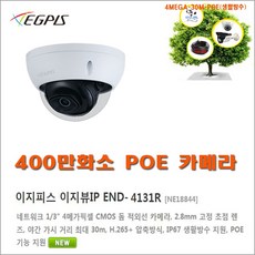 이지피스 이지뷰IP ERN-0421HS-P+1TB HDD(네트워크 4CH 전채널 POE 지원)외 추가상품, 이지피스 이지뷰IP END-4131R - ern-0421hs-p