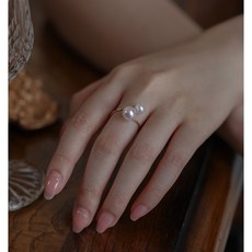 14k다이애나담수진주반지