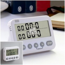 EROM LCD 듀얼 디지털 타이머 듀얼디스플레이