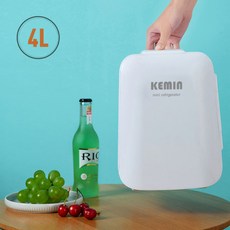 KEMIN 케민 냉장고 차량용 가정용 미니냉장고 이동용 냉동고 10L, 4L-차량/가정통용 (PP)