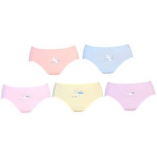  [TRY]주니어 모모미디위클리954 유색5매 미디삼각팬티 요일팬티 