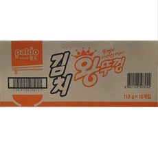 김치왕뚜껑(컵) 110G/팔도 BOX (18)