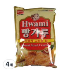 화미 빵가루 1kg 4개, 20개