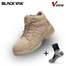 블랙야크 YAK-501 안전화 작업화 사막화 + V존 특허 양말