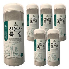 죽염부자 3번 구워만든 선운산죽염, 200g, 6개