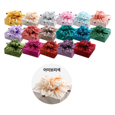 아우룸 포장 예단 명절 보자기 대 (108*108cm), 3개, 아이보리